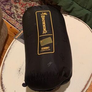 Browning Black Summit Fleece Pillow for Camping or Backpacking